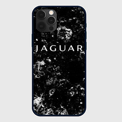 Чехол для iPhone 12 Pro Max Jaguar black ice, цвет: 3D-черный