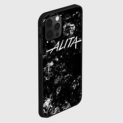 Чехол для iPhone 12 Pro Max Alita black ice, цвет: 3D-черный — фото 2