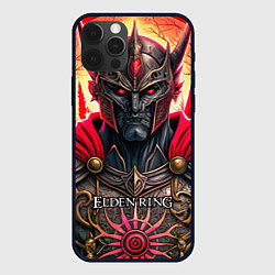 Чехол для iPhone 12 Pro Max Elden Ring персонаж темный рыцарь, цвет: 3D-черный