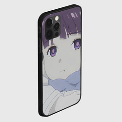 Чехол для iPhone 12 Pro Max Fern Cute Face, цвет: 3D-черный — фото 2