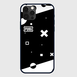 Чехол для iPhone 12 Pro Max PUBG game pattern, цвет: 3D-черный