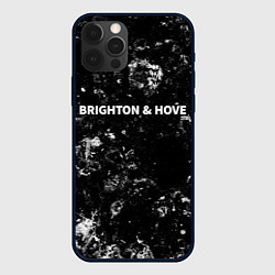 Чехол для iPhone 12 Pro Max Brighton black ice, цвет: 3D-черный