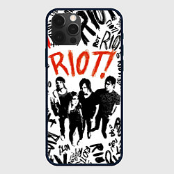 Чехол для iPhone 12 Pro Max Paramore - riot, цвет: 3D-черный