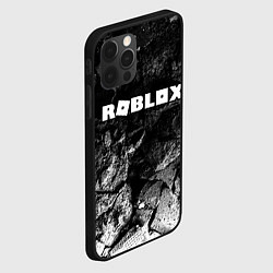 Чехол для iPhone 12 Pro Max Roblox black graphite, цвет: 3D-черный — фото 2