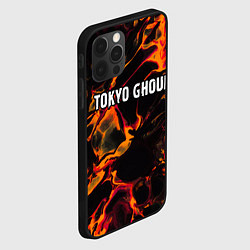 Чехол для iPhone 12 Pro Max Tokyo Ghoul red lava, цвет: 3D-черный — фото 2