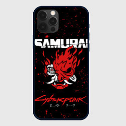 Чехол iPhone 12 Pro Max Cyberpunk 2077 Samurai lego