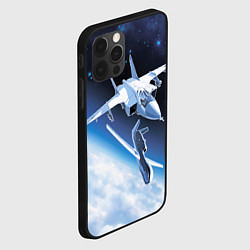 Чехол для iPhone 12 Pro Max Атака МиГ-31 на Глобал Хок, цвет: 3D-черный — фото 2