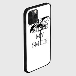 Чехол для iPhone 12 Pro Max Мода украла мою улыбку, цвет: 3D-черный — фото 2