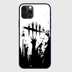 Чехол для iPhone 12 Pro Max Dead by daylight horror краски, цвет: 3D-черный