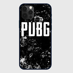 Чехол для iPhone 12 Pro Max PUBG black ice, цвет: 3D-черный