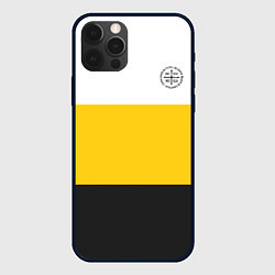 Чехол для iPhone 12 Pro Max За веру царя и святую триединую Русь НИКА черная, цвет: 3D-черный