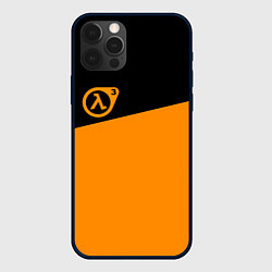 Чехол для iPhone 12 Pro Max Half life orange game, цвет: 3D-черный