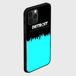 Чехол для iPhone 12 Pro Max Detroit become human rk800, цвет: 3D-черный — фото 2