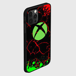 Чехол для iPhone 12 Pro Max Xbox game studio, цвет: 3D-черный — фото 2