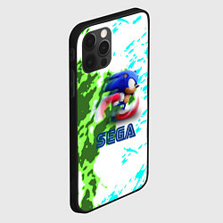 Чехол для iPhone 12 Pro Max Sonic sega game, цвет: 3D-черный — фото 2
