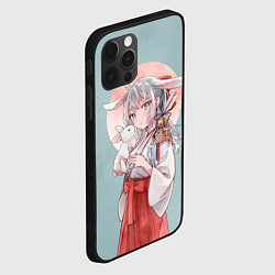 Чехол для iPhone 12 Pro Max Аля иногда кокетничает со мной по-русски - Алиса, цвет: 3D-черный — фото 2