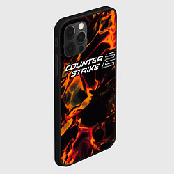 Чехол для iPhone 12 Pro Max Counter-Strike 2 red lava, цвет: 3D-черный — фото 2