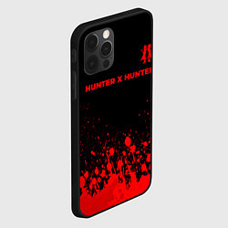 Чехол для iPhone 12 Pro Max Hunter x Hunter - red gradient посередине, цвет: 3D-черный — фото 2