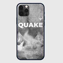 Чехол iPhone 12 Pro Max Quake - grey gradient посередине