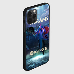 Чехол для iPhone 12 Pro Max Deadlock Abrams, цвет: 3D-черный — фото 2