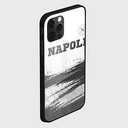 Чехол для iPhone 12 Pro Max Napoli - white gradient посередине, цвет: 3D-черный — фото 2