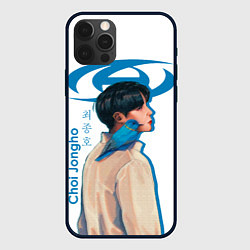 Чехол для iPhone 12 Pro Max Ateez Choi Jongho, цвет: 3D-черный