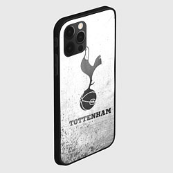 Чехол для iPhone 12 Pro Max Tottenham - white gradient, цвет: 3D-черный — фото 2