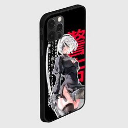 Чехол для iPhone 12 Pro Max 2b с клинком - Nier automata, цвет: 3D-черный — фото 2