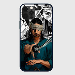 Чехол для iPhone 12 Pro Max Musashi Miyamoto, цвет: 3D-черный