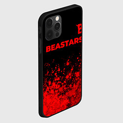 Чехол для iPhone 12 Pro Max Beastars - red gradient посередине, цвет: 3D-черный — фото 2