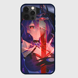 Чехол для iPhone 12 Pro Max Honkai Star Rail Black Swan beauty, цвет: 3D-черный