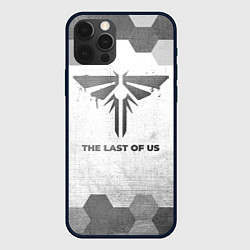 Чехол для iPhone 12 Pro Max The Last Of Us - white gradient, цвет: 3D-черный