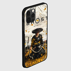 Чехол для iPhone 12 Pro Max Ацу из Ghost of Yotei, цвет: 3D-черный — фото 2