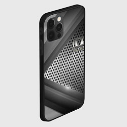 Чехол для iPhone 12 Pro Max Honda metal motors, цвет: 3D-черный — фото 2