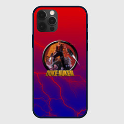 Чехол для iPhone 12 Pro Max Duke Nukem storm, цвет: 3D-черный