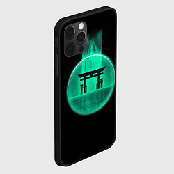 Чехол для iPhone 12 Pro Max Neon shrine, цвет: 3D-черный — фото 2