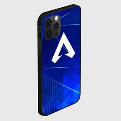 Чехол для iPhone 12 Pro Max Apex Legends blue poly, цвет: 3D-черный — фото 2