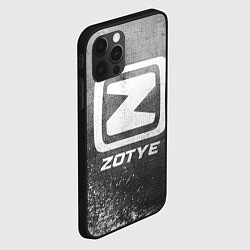 Чехол для iPhone 12 Pro Max Zotye - grey gradient, цвет: 3D-черный — фото 2