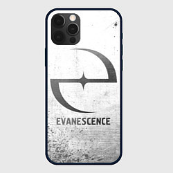 Чехол для iPhone 12 Pro Max Evanescence - white gradient, цвет: 3D-черный