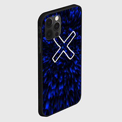 Чехол для iPhone 12 Pro Max A Silent Voice blue energy, цвет: 3D-черный — фото 2