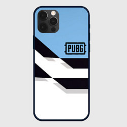 Чехол для iPhone 12 Pro Max PUBG geometry steel, цвет: 3D-черный