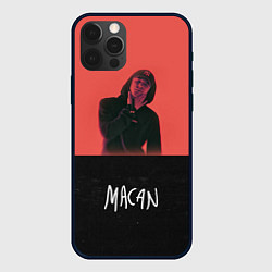 Чехол для iPhone 12 Pro Max Macan - Singer, цвет: 3D-черный