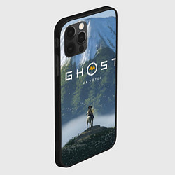 Чехол для iPhone 12 Pro Max Ацу на коне Ghost of Yotei, цвет: 3D-черный — фото 2