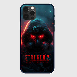 Чехол для iPhone 12 Pro Max Stalker 2 аномальная зона, цвет: 3D-черный