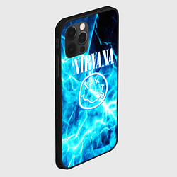 Чехол для iPhone 12 Pro Max Nirvana electro, цвет: 3D-черный — фото 2