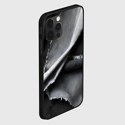 Чехол для iPhone 12 Pro Max Темная ткань, цвет: 3D-черный — фото 2