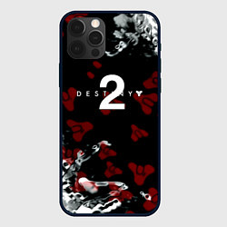 Чехол для iPhone 12 Pro Max Destiny 2 logo game, цвет: 3D-черный