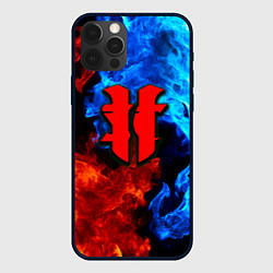 Чехол для iPhone 12 Pro Max Starcraft fire steel, цвет: 3D-черный