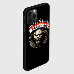 Чехол для iPhone 12 Pro Max Hardcore рычащий зверь, цвет: 3D-черный — фото 2