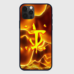 Чехол для iPhone 12 Pro Max Doom грозовой стиль марса, цвет: 3D-черный